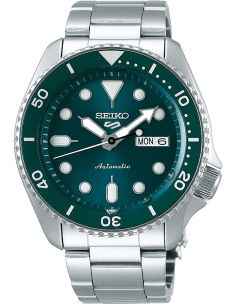 Montre Seiko SRPD61K1 Automatique en Acier avec Cadran Vert