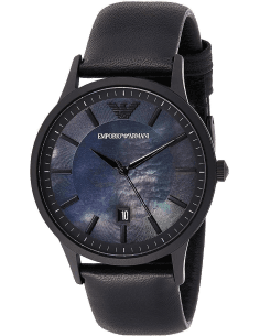 Montre Homme Emporio Armani AR11276 Cadran Nacre et Bracelet Cuir