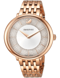 Montre Femme Swarovski Crystalline 5544590 en Acier Plaqué Or Rose
