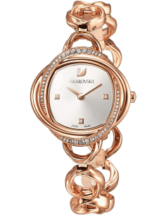 Montre Femme Swarovski 5547626 Crystal Flower Acier Inoxydable Or Rose