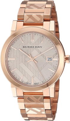 Montre Burberry BU9039 Unisexe en Acier Or Rose 38 mm
