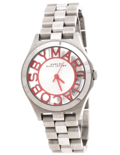 Montre Femme Marc Jacobs Henry Skeleton MBM3294 en Acier Argenté