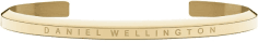 Bracelet Classic Jonc Daniel Wellington en acier doré - Réf. DW00400074 - Taille L pour femme