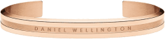 Bracelet Daniel Wellington Elan en acier inoxydable doré or rose - Réf. DW00400141 - Taille M pour Femme