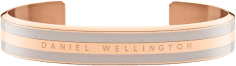 Bracelet Daniel Wellington DW00400011 pour femme, acier doré rose, taille M 16.5 cm