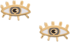 Boucles d'oreilles coup d'oeil Marc by Marc Jacobs en acier doré