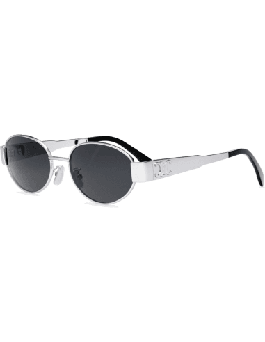 Lunettes de soleil Celine Triomphe ovales CL40235U monture métal