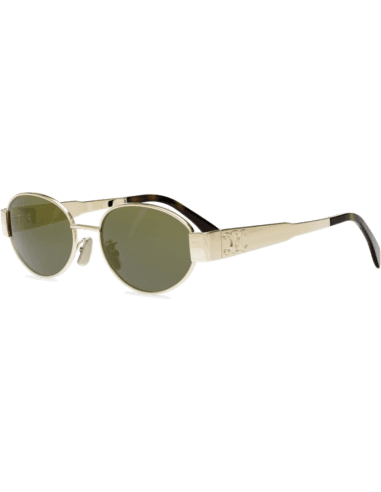 Lunettes de soleil Celine Triomphe ovales CL40235U monture métal