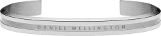 Bracelet Daniel Wellington Elan en acier inoxydable poli argenté - Réf. DW00400144 - Taille M pour femme