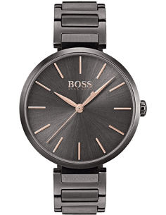 Montre Femme Hugo Boss Allusion 1502416 en Acier Anthracite