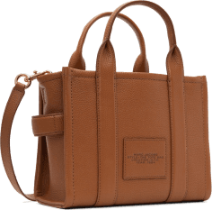 Sac à main Marc Jacobs The Mini Tote Bag en cuir grainé