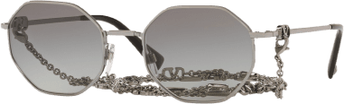 Lunettes de soleil Valentino Garavani VA2040 Hexagonales avec chaine