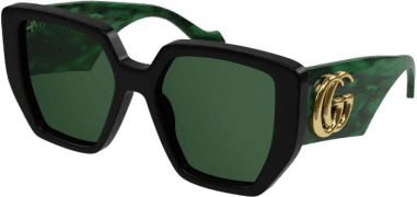 Lunettes de soleil Gucci Logo GG0956S Oversize en acétate