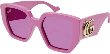 Lunettes de soleil Gucci Logo GG0956S Oversize en acétate