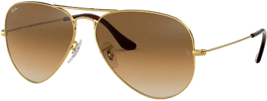 Lunettes de soleil Ray-Ban Aviator RB3025 001/51 dorés verres dégradés