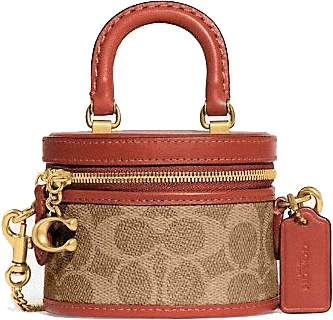 Sac à bandoulière Coach Trail 12 en toile signature