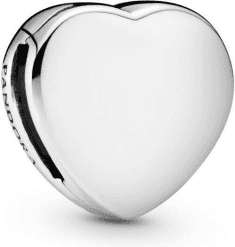 Charm Pandora Clip Cœur Simple Pandora Reflexions Argent 925/1000