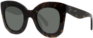 Lunettes de soleil Celine Papillon S005 CL4005FN monture en acétate