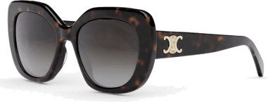 Lunettes de soleil Celine Triomphe 06 Papillon CL40226U en acétate