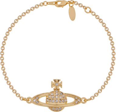 Bracelet Vivienne Westwood Olympia bas relief en chaine souple