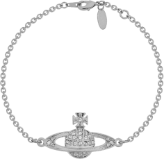 Bracelet Vivienne Westwood Olympia bas relief en chaine souple