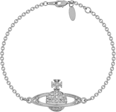 Bracelet Vivienne Westwood Olympia bas relief en chaine souple