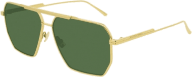 Lunettes de soleil Bottega Veneta Minimalist BV1012S en métal
