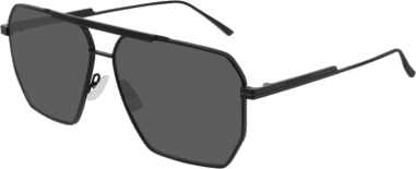 Lunettes de soleil Bottega Veneta Minimalist BV1012S en métal