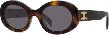 Lunettes de soleil Celine Triomphe 01 ovales CL40194U en acétate