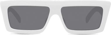 Lunettes de Soleil Celine CL40214U MONOCHROMS 02 forme rectangulaire