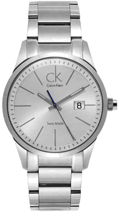 Montre Calvin Klein K2246120 en Acier Inoxydable avec Cadran Noir
