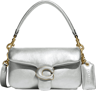 Sac à bandoulière Coach Pillow Tabby 18 en cuir nappa