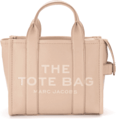 Sac à main Marc Jacobs The Mini Tote Bag en cuir grainé