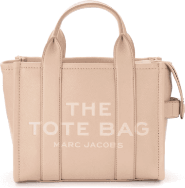 Sac à main Marc Jacobs The Mini Tote Bag en cuir grainé