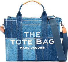 Sac à main Marc Jacobs The Medium Tote Bag Denim en toile