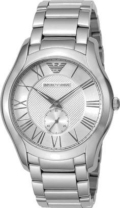 Montre Homme Emporio Armani Classic AR11084 - Acier poli et cadran noir