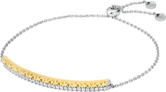 Bracelet gourmette Michael Kors MKC1577AN710 en argent sterling jaune pour femme