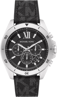 Montre Michael Kors Brecken MK8850 - Chronographe Homme Noir et Argent