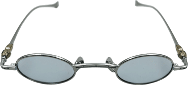 Lunettes de soleil Chrome Hearts vintage rondes en métal