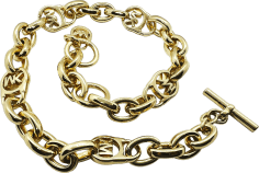 Collier Michael Kors 109784 en métal plaqué or jaune pour femme