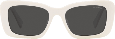 Lunettes de Soleil Miu Miu Glimpse MU 07YS forme rectangle en acétate