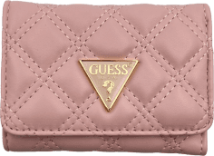 Portefeuille Guess pour femme, référence 109830, en simili cuir rose