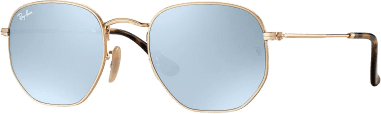 Lunettes de soleil Ray-Ban Hexagonal Flat Lenses RB3548N 001/30 doré or