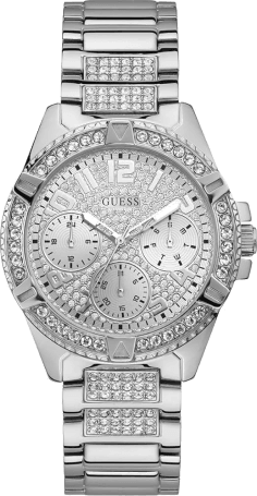 Montre-Bijou Guess W1156L1 pour Femme en Acier Argenté avec Strass