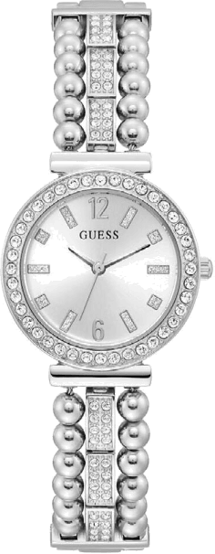 Montre Femme Guess Gala GW0401L1 en Acier Argenté avec Cadran Strass