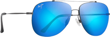 Lunettes de soleil Maui Cinder Cone MJ789-02S verres mirroir bleu