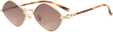 Lunettes de soleil Chrome Hearts Diamond Dog en métal