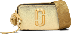 Sac à main bandoulière Marc Jacobs The Snapshot Metalic Gold