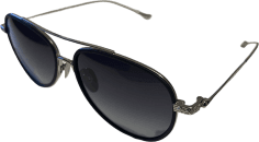 Lunettes de soleil Chrome Hears CH8118 aviator en métal