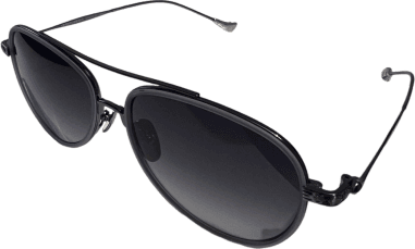 Lunettes de soleil Chrome Hears CH8118 aviator en métal